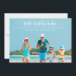 Cartes Pour Fêtes Annuelles Mele Kalikimaka Photo Noël<br><div class="desc">Carte de Noël de Mele Kalikimaka.</div>