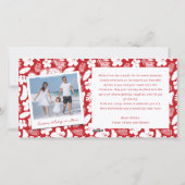 Cartes Pour Fêtes Annuelles Mele Kalikimaka Script photo de Noël (Dos)