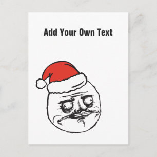 Cartes Pour Fêtes Annuelles Mèmes de Noël Me Gusta Texte personnalisé MODIFIAB