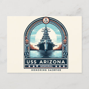 Cartes Pour Fêtes Annuelles Mémorial de l'USS Arizona : un hommage au sacrific