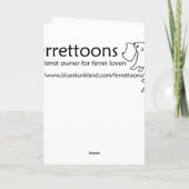 Cartes Pour Fêtes Annuelles Menorah (Dos)