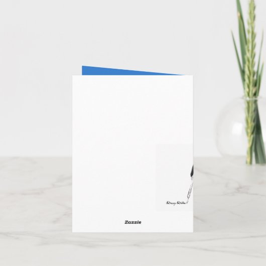 Cartes Pour Fêtes Annuelles Menorah Hanoukka (Dos)