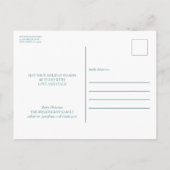 Cartes Pour Fêtes Annuelles Mer et salutations (Dos)