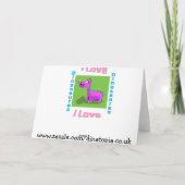 Cartes Pour Fêtes Annuelles merchristys sister (Dos)