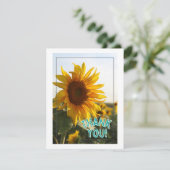 Cartes Pour Fêtes Annuelles Merci (Debout devant)