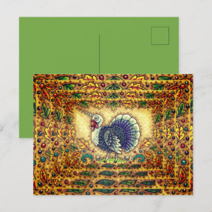 CARTES POUR FÊTES ANNUELLES MERCI À L'UNICORN TURQUIE, IMAGINAIRE CONSIDÉRABLE