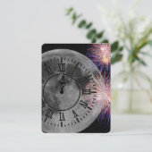 Cartes Pour Fêtes Annuelles Merci d'affaires du nouvel an (Debout devant)