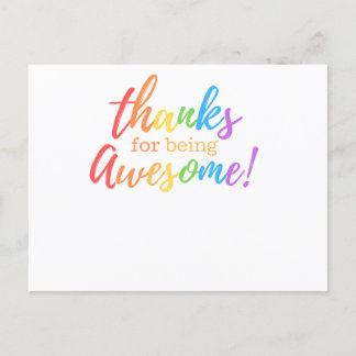 Cartes Pour Fêtes Annuelles Merci d'être génial