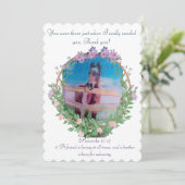 Cartes Pour Fêtes Annuelles merci d'être un ami écritures (Debout devant)