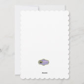 Cartes Pour Fêtes Annuelles merci d'être un ami écritures (Dos)