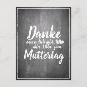 Cartes Pour Fêtes Annuelles Merci d'être vous ! Tableau de bord de la fête des