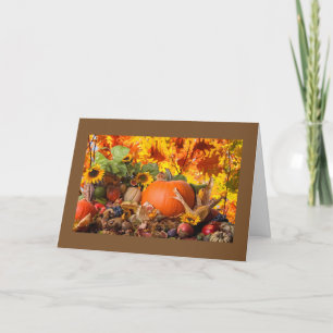 CARTES POUR FÊTES ANNUELLES MERCI-JE SUIS RECONNAISSANT POUR "VOUS"