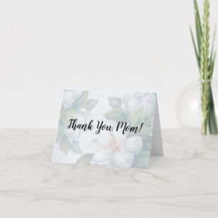 Cartes Pour Fêtes Annuelles Merci Maman Faded White Dogwood Blossings