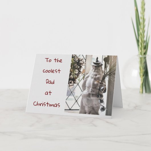 Cartes Pour Fêtes Annuelles **MERCI NOËL** à la **JOURNÉE LA PLUS FROIDE** (Devant)