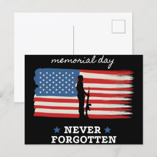 Cartes Pour Fêtes Annuelles Merci pour votre service : Jour des anciens combat