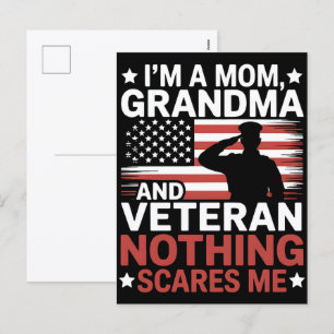 Cartes Pour Fêtes Annuelles Merci pour votre service : Jour des anciens combat