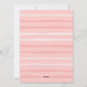 Cartes Pour Fêtes Annuelles Merci rose (Dos)