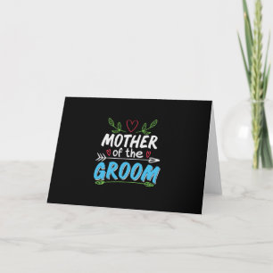 Cartes Pour Fêtes Annuelles Mère Art Mère du marié