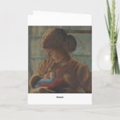 Cartes Pour Fêtes Annuelles mère et enfant (Dos)