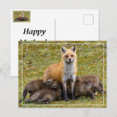 Cartes Pour Fêtes Annuelles Mère être comme (Devant / Derrière)