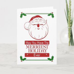 Cartes Pour Fêtes Annuelles merriday