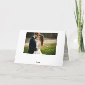 Cartes Pour Fêtes Annuelles Merrily Ever After Photo de vacances complet | Mer (Dos)