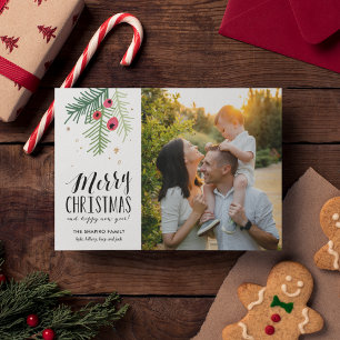 Cartes Pour Fêtes Annuelles Merry Berry Photo