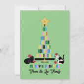 CARTES POUR FÊTES ANNUELLES MERRY BINARY CHRISTMAS (Devant)