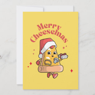 CARTES POUR FÊTES ANNUELLES MERRY CHEESEMAS