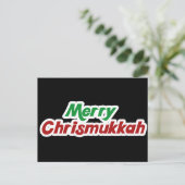 Cartes Pour Fêtes Annuelles Merry Chrismukkah (Debout devant)