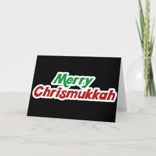 Cartes Pour Fêtes Annuelles Merry Chrismukkah