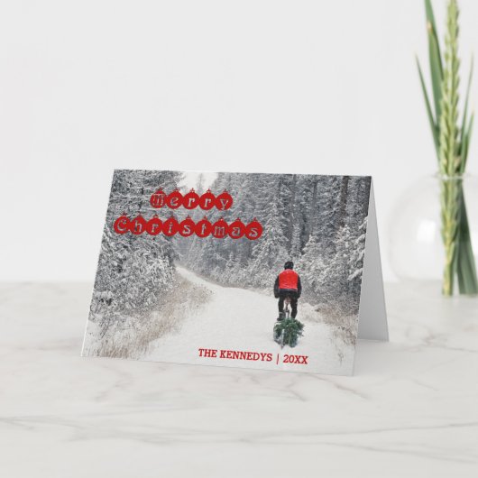 Cartes Pour Fêtes Annuelles Merry Christmas (Devant)