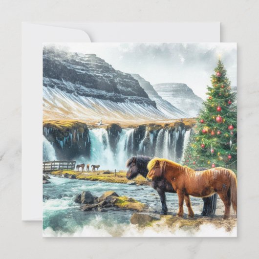 Cartes Pour Fêtes Annuelles Merry Christmas (Devant)