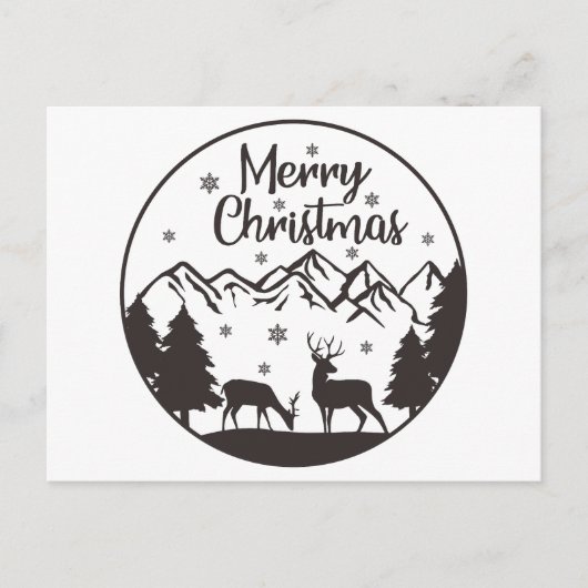 Cartes Pour Fêtes Annuelles Merry Christmas (Devant)