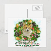 Cartes Pour Fêtes Annuelles Merry Christmas (Devant / Derrière)