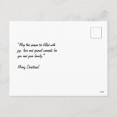 Cartes Pour Fêtes Annuelles Merry Christmas (Dos)