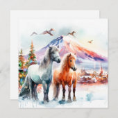 Cartes Pour Fêtes Annuelles Merry Christmas (Devant / Derrière)