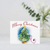 Cartes Pour Fêtes Annuelles Merry Christmas (Debout devant)