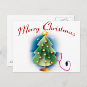 Cartes Pour Fêtes Annuelles Merry Christmas (Devant / Derrière)