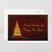 Cartes Pour Fêtes Annuelles Merry Christmas and New Year contents ! (Devant / Derrière)