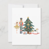 Cartes Pour Fêtes Annuelles Merry Christmas Card with Nutcracker characters (Devant)