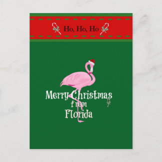 Cartes Pour Fêtes Annuelles Merry Christmas from Florida