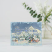 Cartes Pour Fêtes Annuelles MERRY CHRISTMAS MAISONS par SHARON SHARPE (Debout devant)