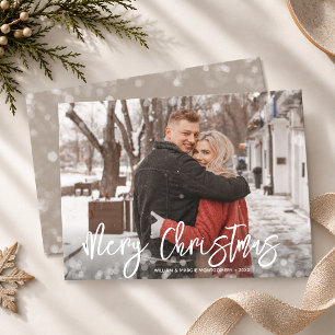 Cartes Pour Fêtes Annuelles Merry Christmas Photo