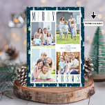 Cartes Pour Fêtes Annuelles MERRY CHRISTMAS Photo Collage Trees<br><div class="desc">Le Parlement européen a adopté le rapport de M. Jean-Claude TRICHET (PPE-DE, FR). Include photos et your custom text on the front and/or back (optional). PHOTO TIP : Select photos with the subject in the middle or pre-crop them in similar shapes as shown for easy-to-upload images that fill the photo...</div>