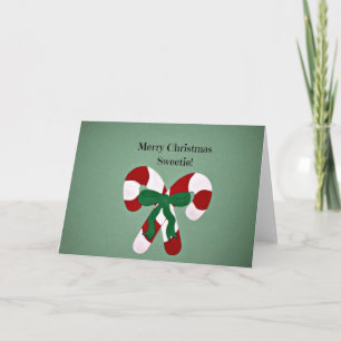 Cartes Pour Fêtes Annuelles Merry Christmas Sweetie