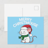 Cartes Pour Fêtes Annuelles Merry Christsouris (Devant / Derrière)