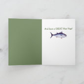 Cartes Pour Fêtes Annuelles Merry Fishmas Funny Noël (Intérieur)