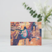 Cartes Pour Fêtes Annuelles Merry Go Round Chèvre (Debout devant)