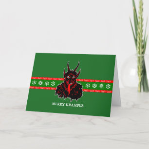 CARTES POUR FÊTES ANNUELLES MERRY KRAMPUS